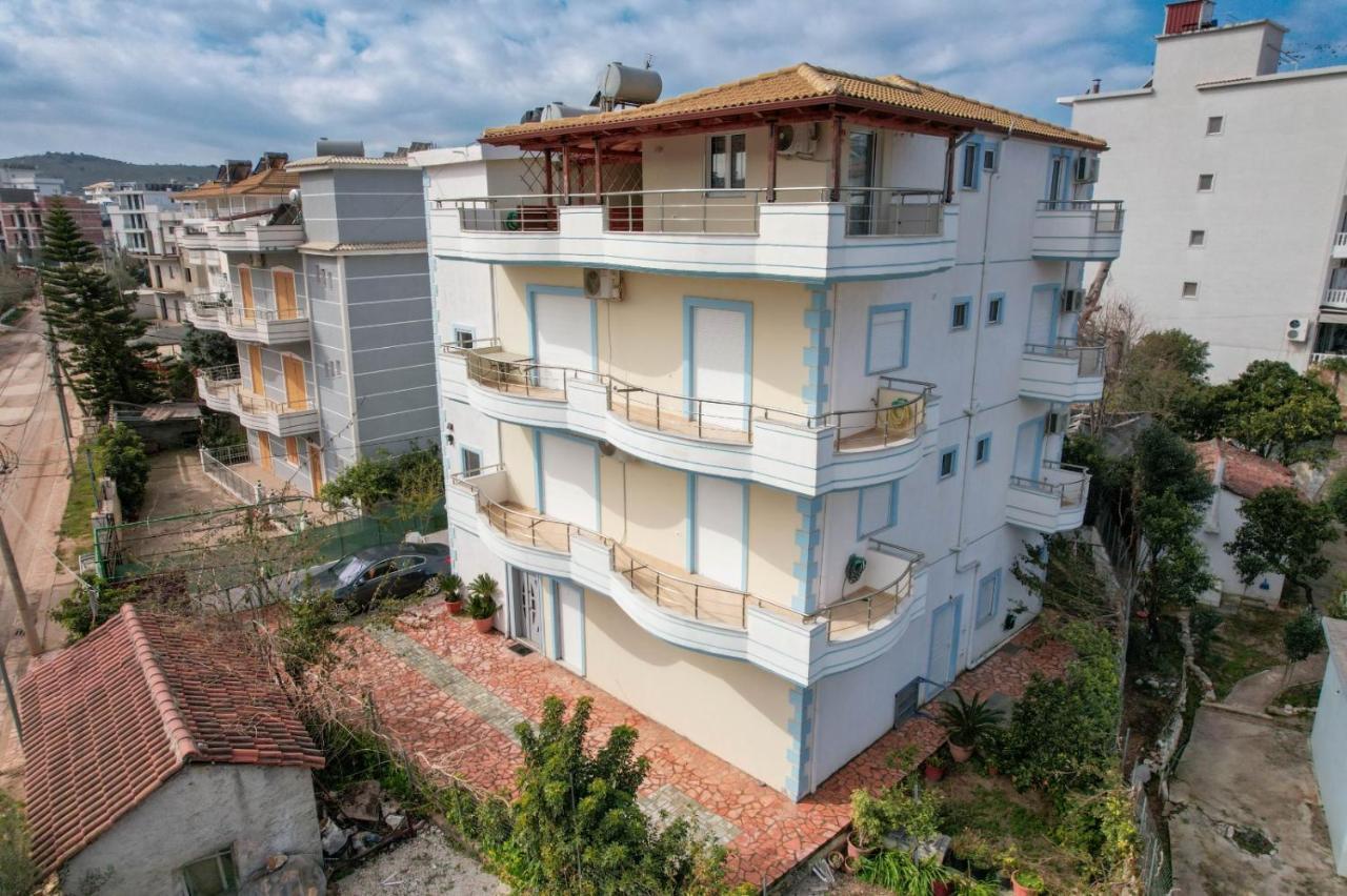 Kristal Apartments Ksamil Bagian luar foto