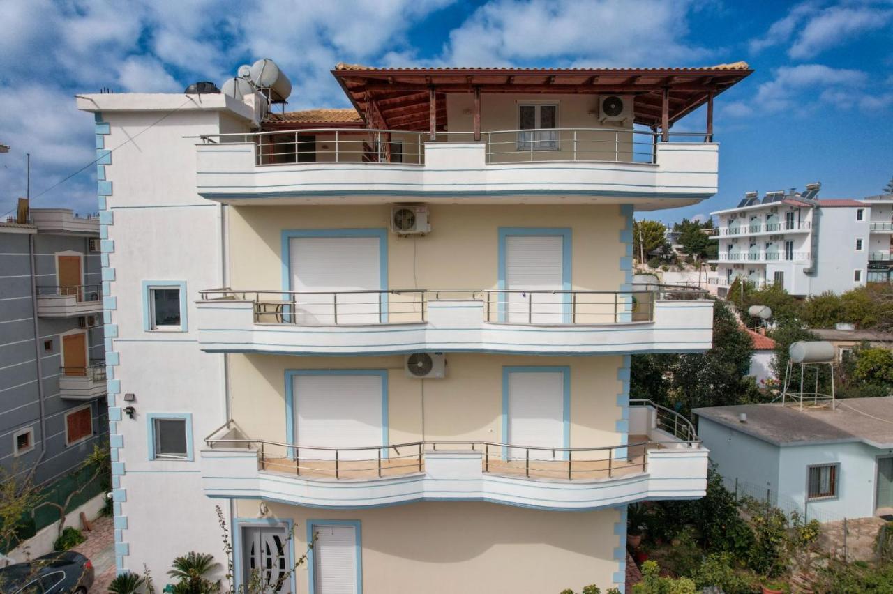 Kristal Apartments Ksamil Bagian luar foto
