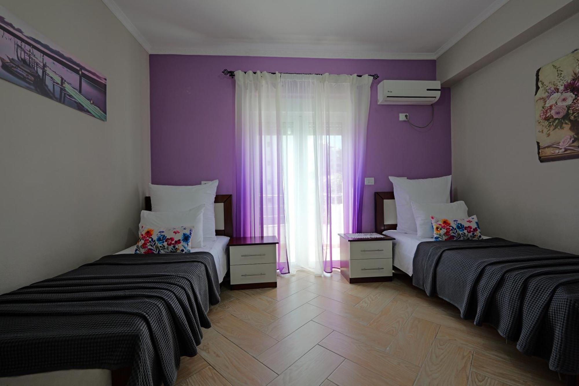 Kristal Apartments Ksamil Bagian luar foto