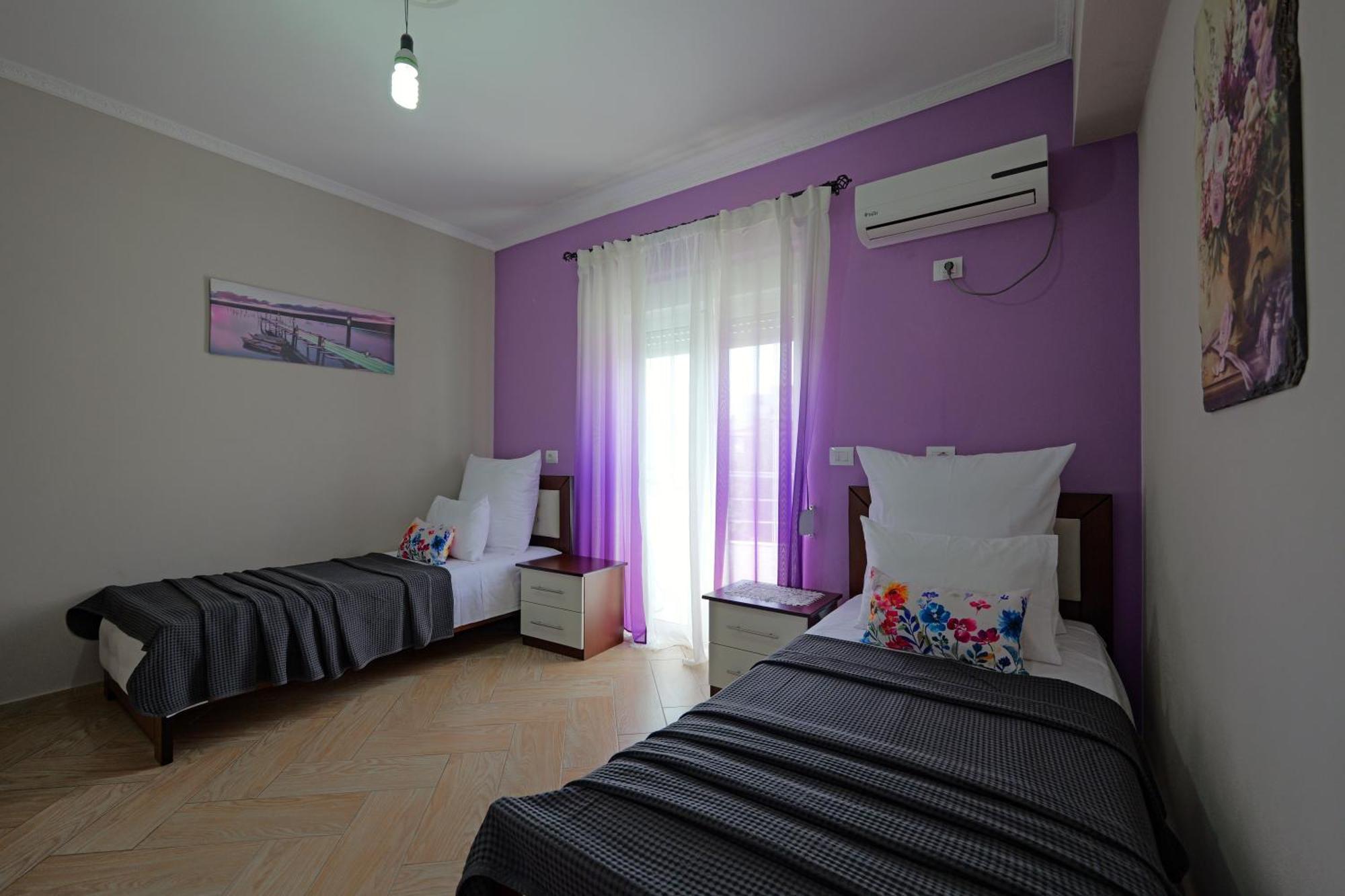 Kristal Apartments Ksamil Bagian luar foto