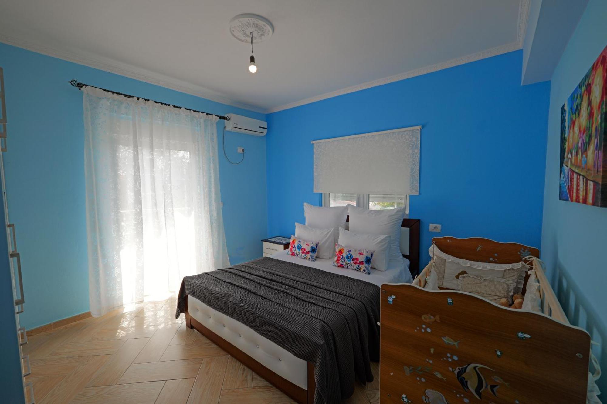 Kristal Apartments Ksamil Bagian luar foto